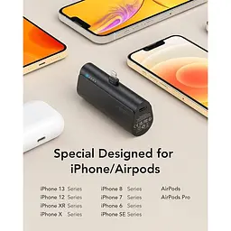 Портативний зарядний пристрій Veger для iPhone 5000 мАг для швидкого заряджання пакет з 2 шт. - мініатюра 6