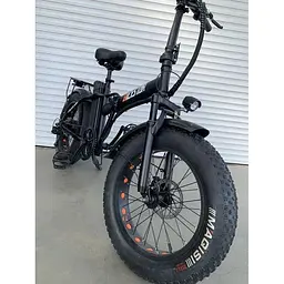 Електровелосипед E-scooter фетбайк складний 20 дюймів 500W 48V 21Ah - мініатюра 6