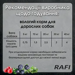 Вологий корм для собак Dolina Noteci Rafi з дичиною 500 г - мініатюра 2