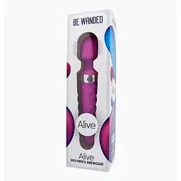 Мінівібромасажер Alive Be Wanded Purple - мініатюра 2
