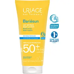 Сонцезахисне шовковисте молочко Uriage Bariesun SPF50+, 100 мл - мініатюра 2
