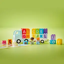 Конструктор LEGO DUPLO Вантажівка з абеткою 36 деталі (10421) - мініатюра 5