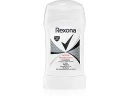 Антипреспірант твердий REXONA 40мл жіночий ACTIVE protection+Invisible