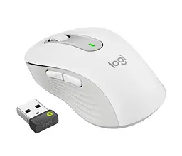 Мишка бездротова Logitech M650 Wireless for Business Off-White 910-006275 White - мініатюра 2