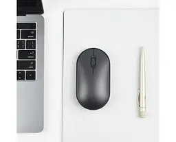 Миша бездротова XiaomiMiiiW Air Dual Mode Wireless Mouse Silent Edition (MWWHM01) Black - мініатюра 4