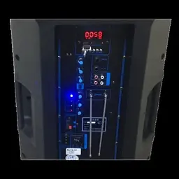 Портативна акустична система Temeisheng SL-1204 150Вт USB SD Bluetooth чорна (SL-1204_5284) - мініатюра 3