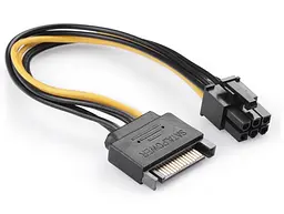 Кабель живлення для відеокарти 6-pin to SATA Male