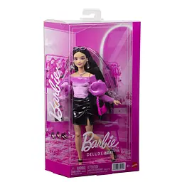 Лялька Barbie Deluxe Style Pink & Black рожевий топ і чорна спідниця (JJN76) - мініатюра 8