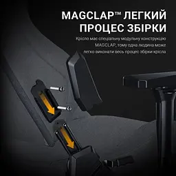 Ігрове крісло Anda Seat Kaiser 2 Pro Grey Fabric Size XL (AD12YXL-17-G-F-G01) - мініатюра 12