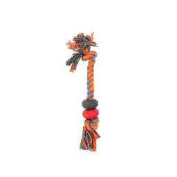 Іграшка для собак Misoko&Co Веревка з кільцями orange 30.5 cm
