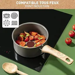 Сотейник Tefal Renew Eco Design 2 л. 18 см (C4252913) з керамічним антипригарним покриттям - мініатюра 6