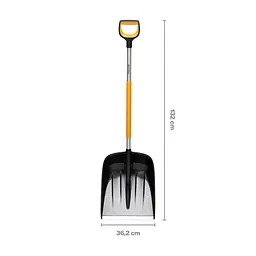 Лопата для прибирання снігу Fiskars полегшена X-series ™ (1057177) - мініатюра 3
