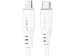 Кабель Acefast C3-01 USB Type-C to Lightning 1.2м White (6974316280811)