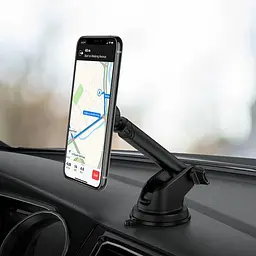 Автомобільний тримач Hoco CA67 з універсальним кріпленням для смартфонів 4-7 дюймів (37129-01_251) - мініатюра 4