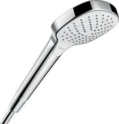 Ручний душ Hansgrohe Croma Select E 110 Vario EcoSmart білий/хром 9л/хв 26813400, Хром