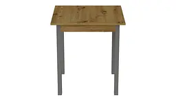 Стіл кухонний Ferrum-decor Дієго 75x70x70 Сірий ДСП Дуб Артізан 16мм (FRD-105707) - мініатюра 4