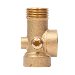 З'єднувач п'ятививідний 80мм 1"М×1"F×1"F×1/4"M×1/4"F AQUATICA (779598) - миниатюра 2