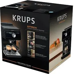 Рожкова кавоварка еспресо Krups Authentic C50 XP381810 - мініатюра 3