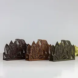 Дерев'яна серветниця VANZA LEAF stand S palisander - мініатюра 6
