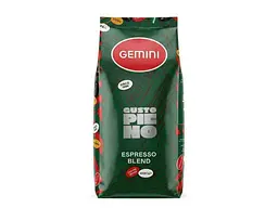 Кава в зернах GEMINI 1кг Gusto Pieno espresso blend