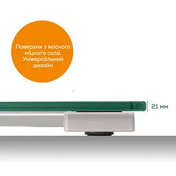 Beurer Ваги підлогові, 150кг, 1хCR2032, скло, срібний - мініатюра 7