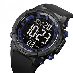Наручний годинник чоловічий Skmei 1845 Dark Blue (12380) - мініатюра 2