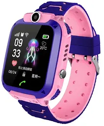 Смарт-годинник Uwatch Q12 Kid smart watch Pink - мініатюра 2