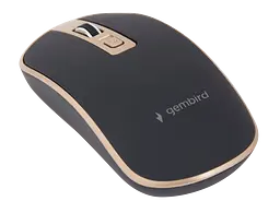 Миша бездротова Gembird MUSW-4B-06-BG Black/Gold