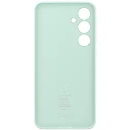 Оригінальний силіконовий чохол Samsung Silicone Case для Samsung Galaxy S24 FE Mint (EF-PS721CMEGWW) - мініатюра 3
