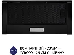 Витяжка Minola HTL 5614 BLF 1000 LED - мініатюра 3