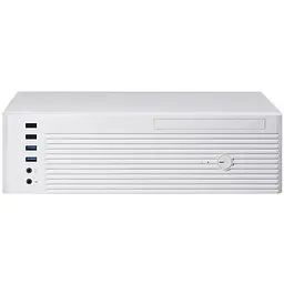 Корпус Chieftec UNI BE-10W-300 mATX , БЖ 300W, SLIM FF WHITE - мініатюра 4