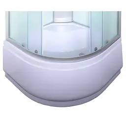 Душовий піддон Mixxus Strong високий ST01-90x90x40 з сифоном напівкруглий діаметр зливу 52 мм MI8160, Білий - мініатюра 6