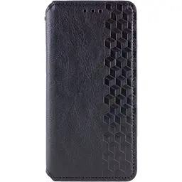 Чохол-книжка GETMAN Cubic Cover Case для Redmi 13C / Poco C65 Black [100959] - мініатюра 1