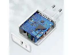 Мережевий зарядний пристрій UGREEN CD170 36 W White (60468) - мініатюра 2