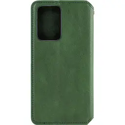 Чохол-книжка для телефону Rubic Leather Case для Redmi Note 13 4G Green [131919] - мініатюра 2