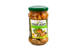 Грибне асорті ТМ "Домашні продукти", 280 г