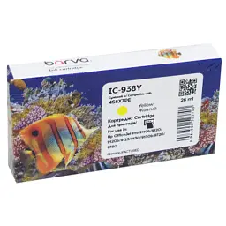 Картридж Barva HP 938 4S6X7PE 800с yellow (IC-938Y)