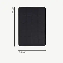 Солнечна панель Semi Solar panel, Black для уличних IP-камер - мініатюра 4
