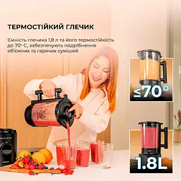 Блендер Cecotec Grand Katana 2700MAX Total Destroy Screen B (CCTC-03986) - мініатюра 8