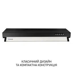 Витяжка плоска MINOLA HPL 633 BL - мініатюра 2
