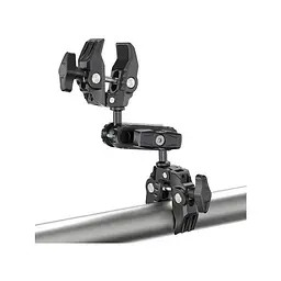 Шарнірний кріплення Ulanzi CO17 Super Clamp With Dual Ballhead Magic Arm UV-C046GBB1 CO17 Black - мініатюра 4