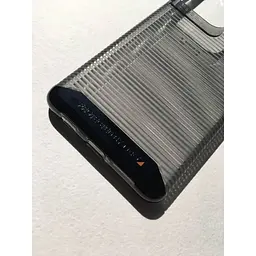 Оригнальний протиударний силіконовий чохол Gear4 Havana D3O для Samsung Galaxy S21 Ultra 5G (6.8") Smoke - мініатюра 7