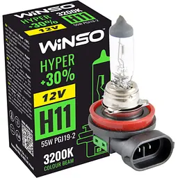 Автолампа WINSO H11 +30 55W (712810) - мініатюра 2