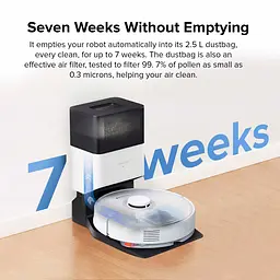 Робот-пилосос RoboRock Vacuum Cleaner Q7 Max+ White [82778] - мініатюра 6