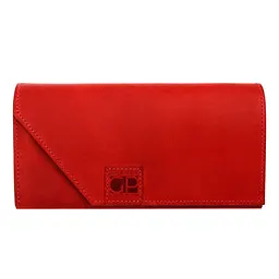 Портмоне Festa червоне GRANDE PELLE 10х20х2.5 см acs0032206