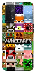 Чохол Demsky Minecraft collage для Oppo A54 4G