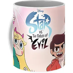 Кухоль Geekland Star vs. The Forces of Evil Стар проти сил зла постер SFE.02.05 330 мл білий - мініатюра 3