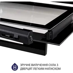 Духова шафа Minola EOD 6804 Platinum Gray сірий - мініатюра 10