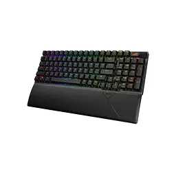Клавіатура ASUS ROG Strix Scope II X NX Snow V2 ABS USB UA Black (90MP037A-BKMA00) - мініатюра 2