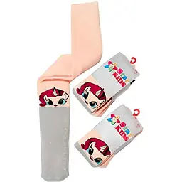 Колготи STAR KIDS дитячі махра SK101 Єдиноріг р.116-122